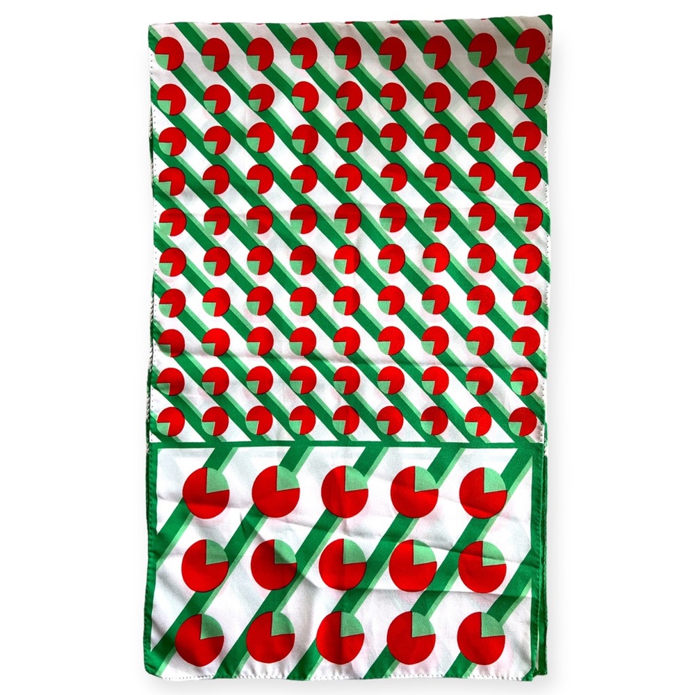 Vintage 50” Long Rectangular Scarf - image 1